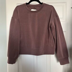 All in motion Mauve Crewneck Sweatshirt - Women's Casual Pullover